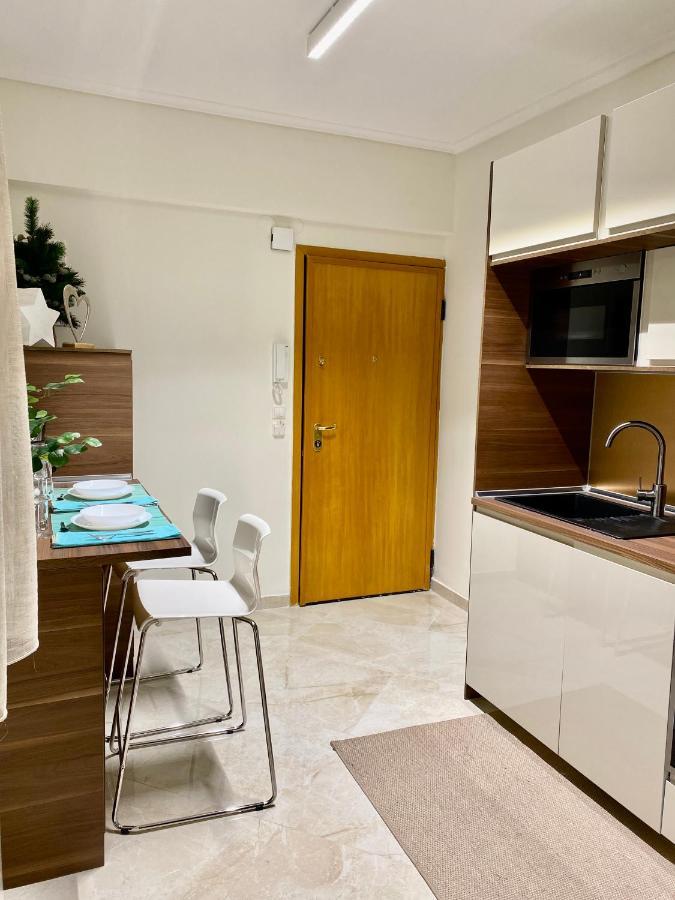 Apartmán Ag.Sofias Pedestrian Area Luxury Ap. & Big Balcony Soluň Exteriér fotografie