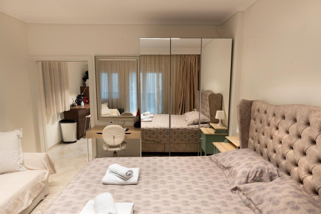 Apartmán Ag.Sofias Pedestrian Area Luxury Ap. & Big Balcony Soluň Exteriér fotografie