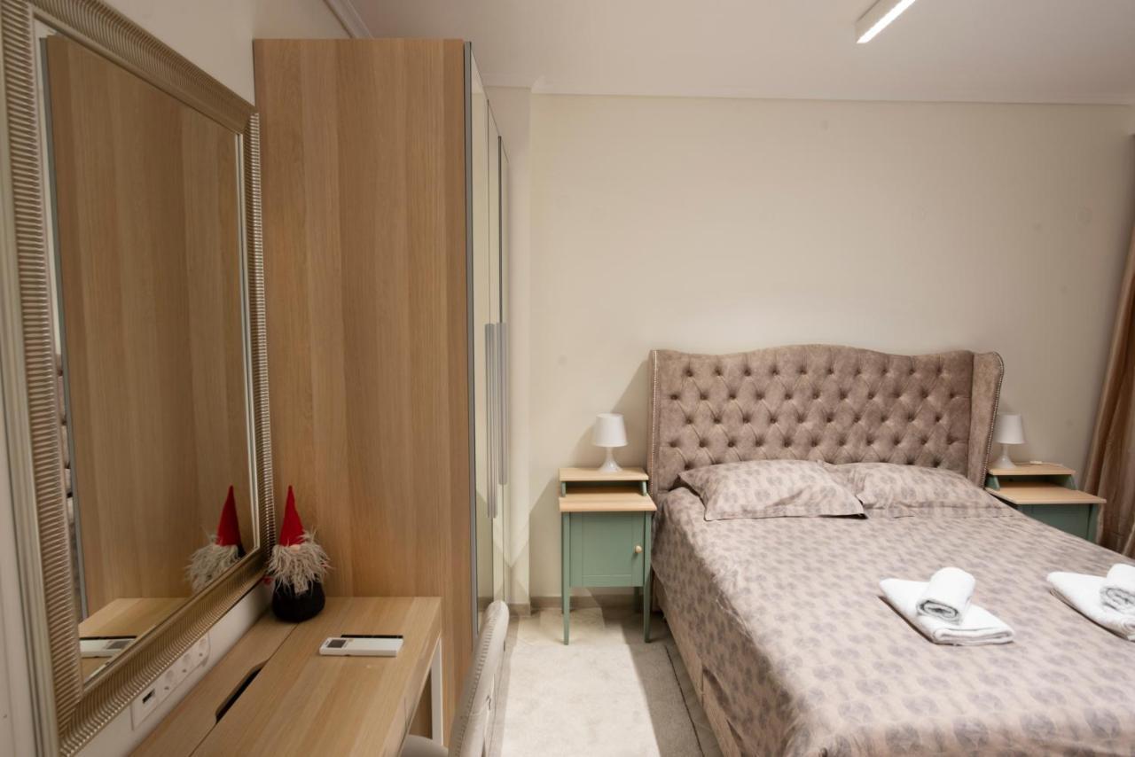 Apartmán Ag.Sofias Pedestrian Area Luxury Ap. & Big Balcony Soluň Exteriér fotografie
