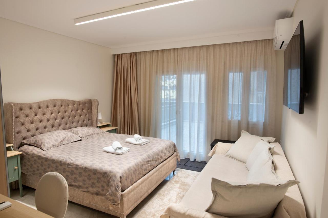 Apartmán Ag.Sofias Pedestrian Area Luxury Ap. & Big Balcony Soluň Exteriér fotografie